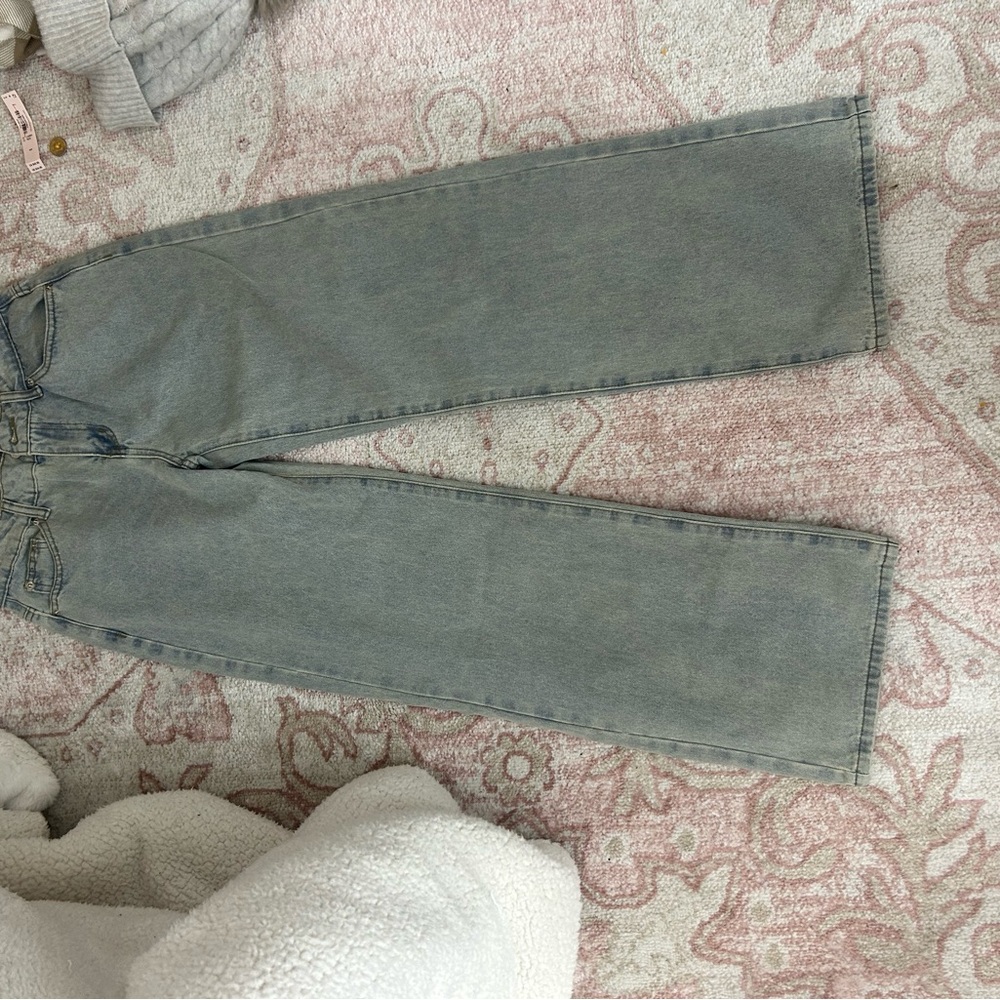 Dolls Kill Gray Flare Jeans